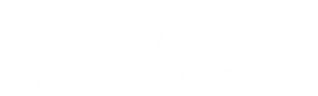 MAC Dental Logo in White